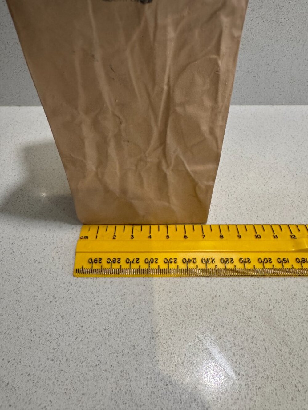 Vintage 80s Michel Harvey Paper Bag Vase Studio Pottery, Quebec, Rare - Picture 11 of 12